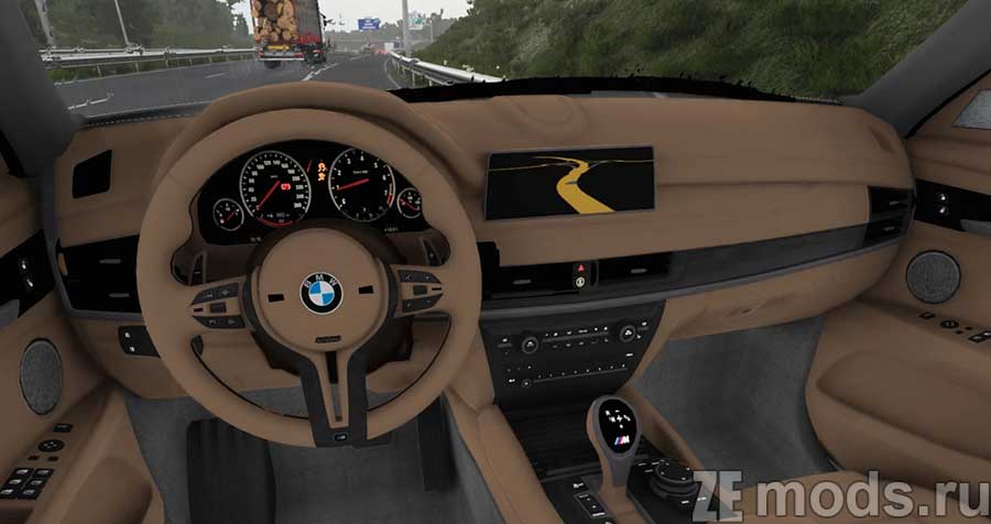мод BMW X5M F85 для Euro Truck Simulator 2