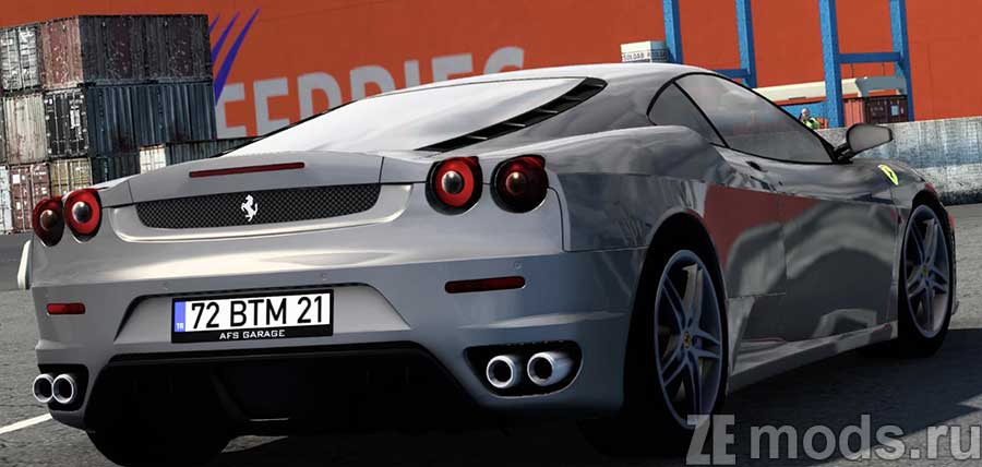 мод Ferrari F430 для Euro Truck Simulator 2