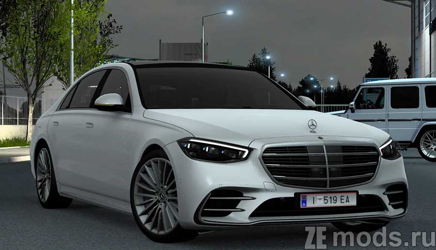 Mercedes-Benz S-Class W223 для Euro Truck Simulator 2 (1.47)