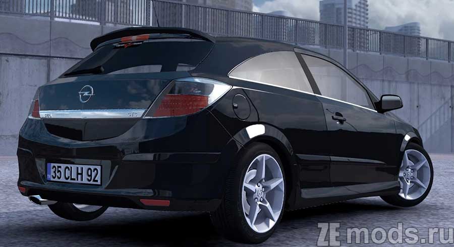 мод Opel Astra H для Euro Truck Simulator 2