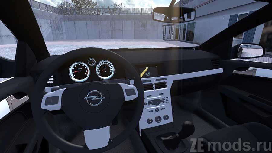 мод Opel Astra H для Euro Truck Simulator 2