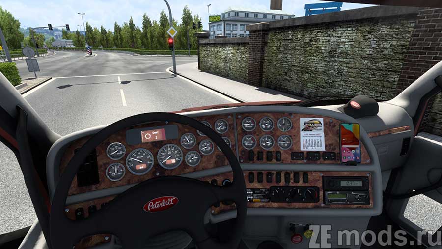 мод Peterbilt 387 для Euro Truck Simulator 2