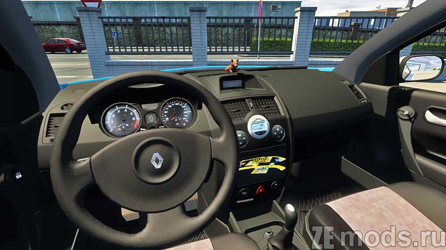 мод Renault Megane 2 для Euro Truck Simulator 2