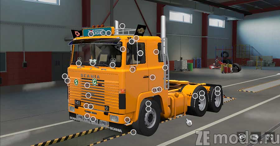 мод Scania 1 Series для Euro Truck Simulator 2