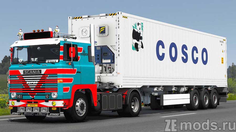 мод Scania 1 Series для Euro Truck Simulator 2