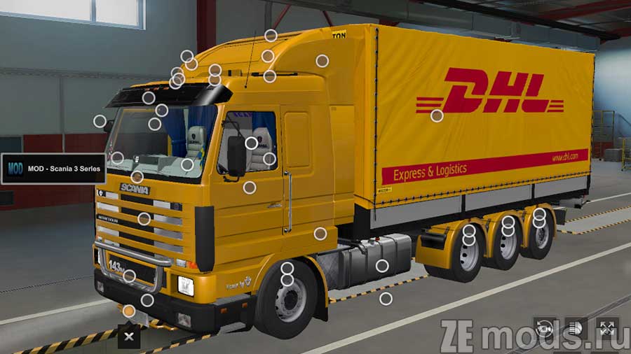 мод Scania 143m для Euro Truck Simulator 2