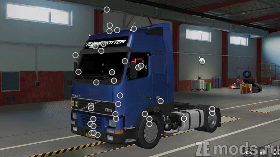 мод Volvo FH12-16 I Generation для Euro Truck Simulator 2