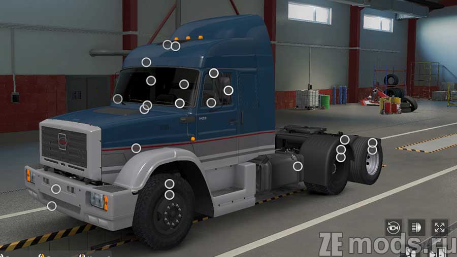 мод ЗиЛ 5423 для Euro Truck Simulator 2
