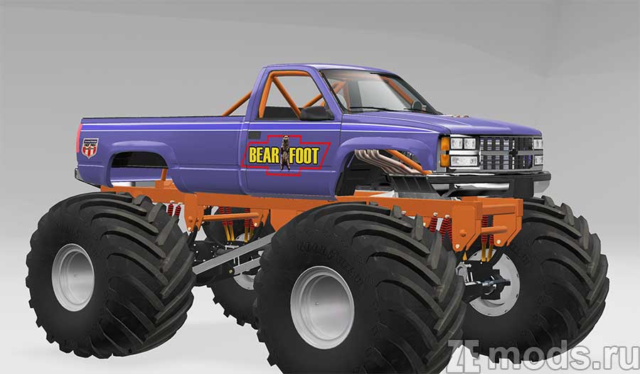 Leafer Monster Truck для BeamNG.drive