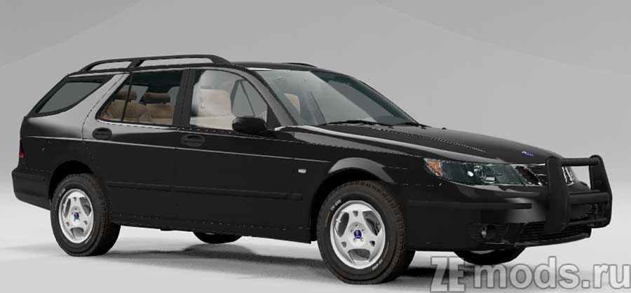 мод Saab 9-5 Sport Combi для BeamNG.drive