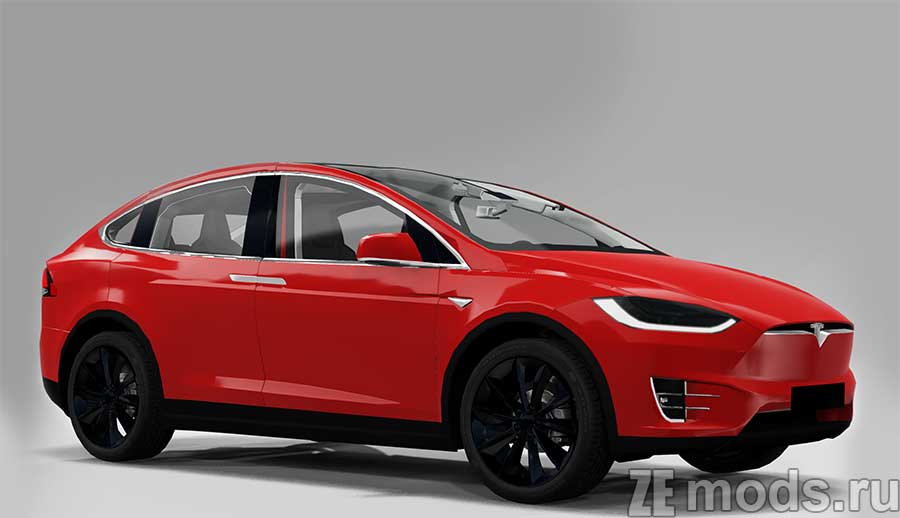 Tesla Model X (NekroVkid) для BeamNG.drive