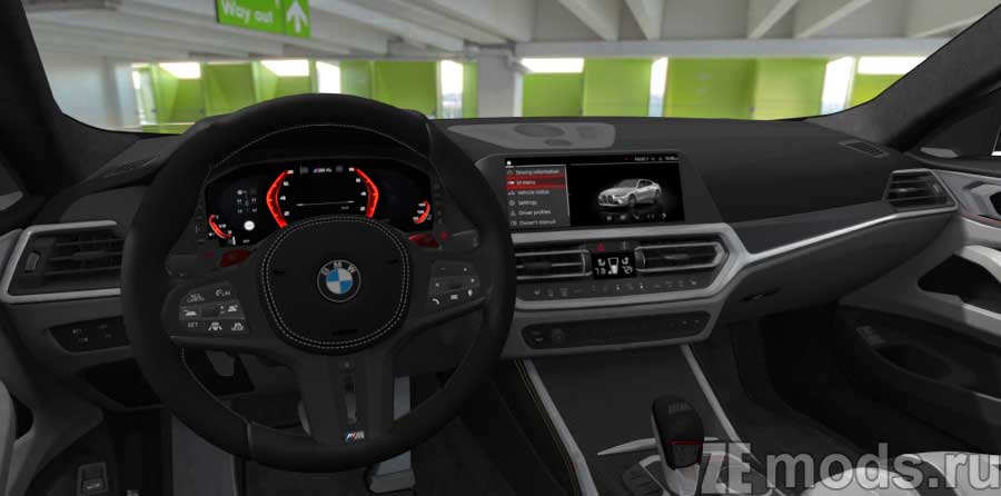 мод BMW M4 G82 Competition Coupe 2021 Stage 3 для Assetto Corsa