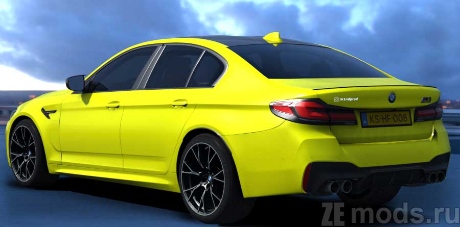 мод BMW M5 Competition для Assetto Corsa