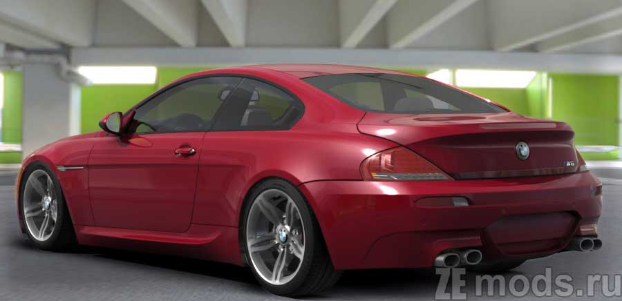мод BMW M6 для Assetto Corsa