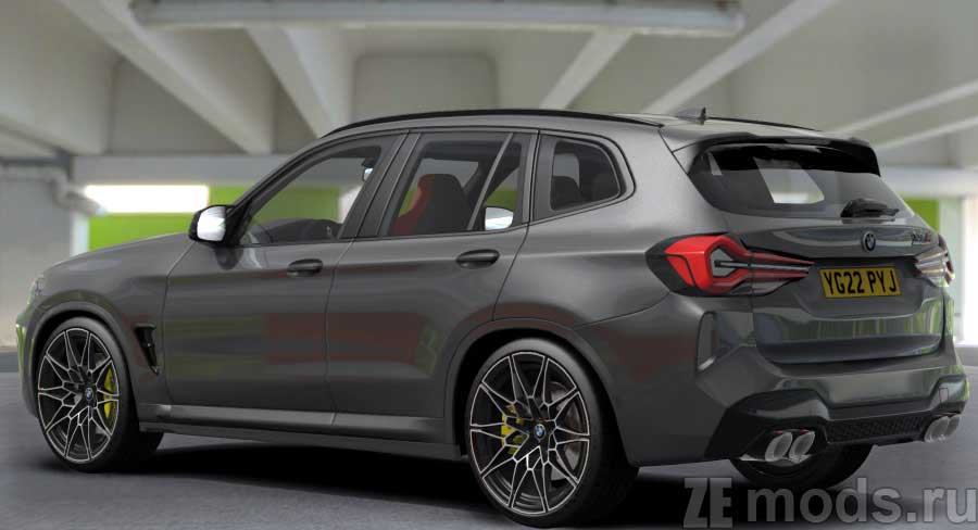 мод BMW X3M 2022 для Assetto Corsa