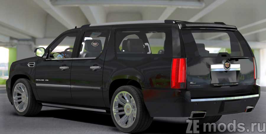 мод Cadillac Escalade ESV Platinum 2012 для Assetto Corsa