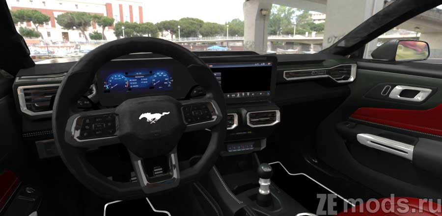 мод Ford Mustang DarkHorse для Assetto Corsa