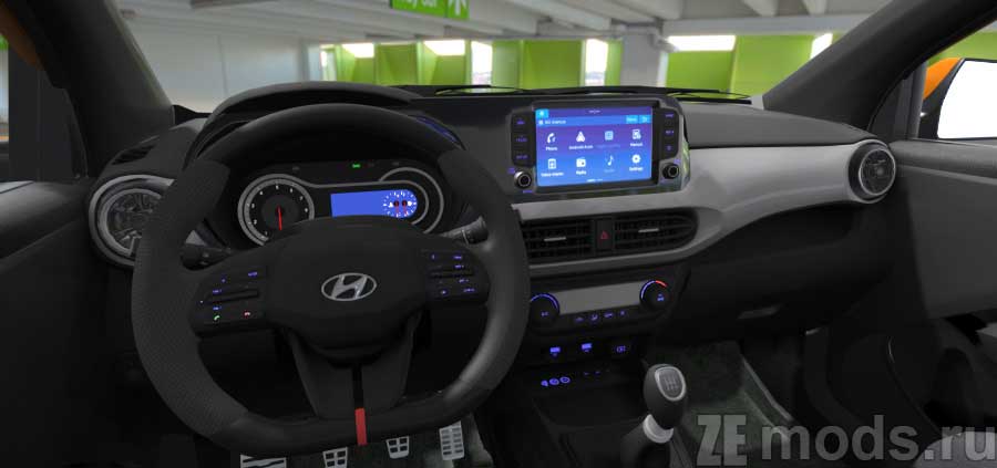 мод Hyundai Aura Track для Assetto Corsa