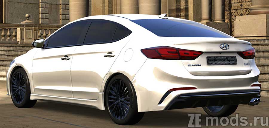 мод Hyundai Elantra Sport STAGE 3 для Assetto Corsa