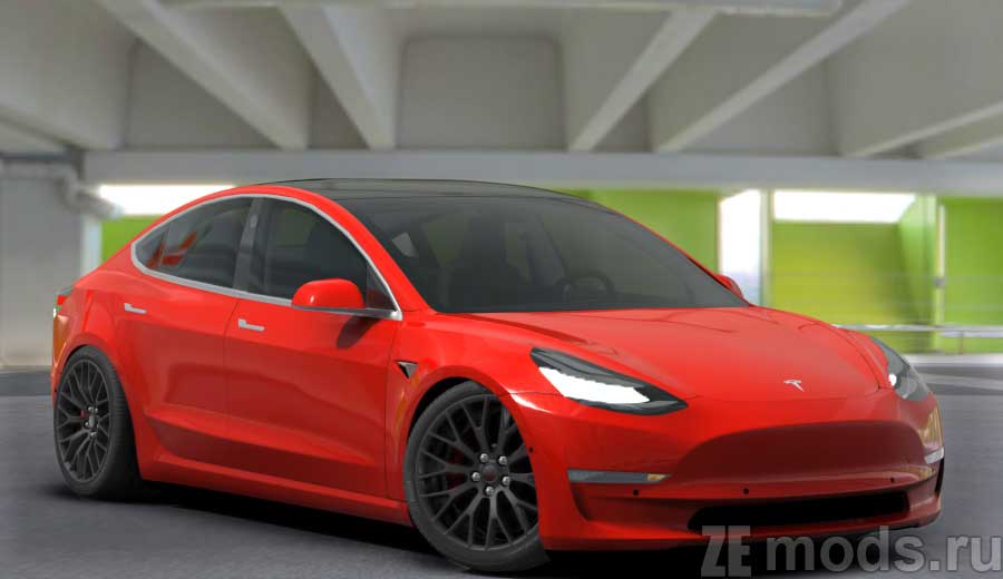 Tesla Model 3 Performance (2019) для Assetto Corsa