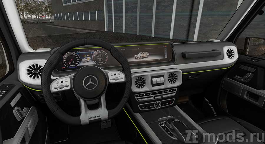мод Mercedes-Benz G-class W464 G63 для City Car Driving 1.5.9.2
