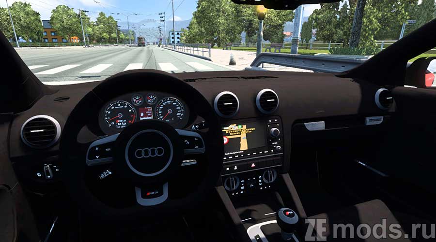 мод Audi RS3 Sportback 2011 8P для Euro Truck Simulator 2