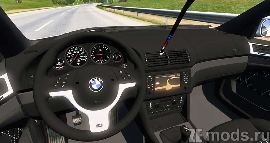 мод BMW M5 E39 для Euro Truck Simulator 2