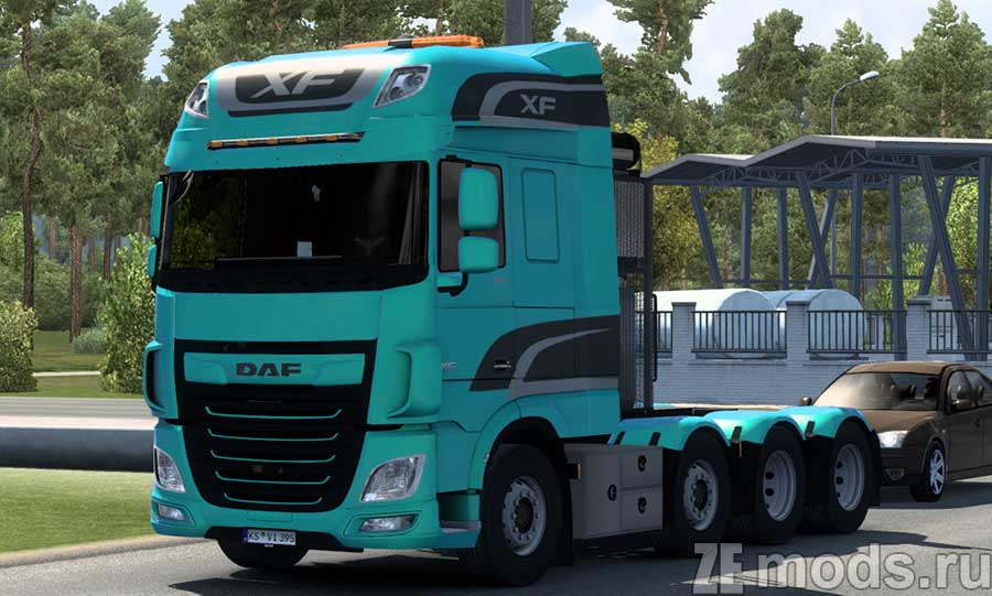 DAF XF Euro 6 Reworked для Euro Truck Simulator 2 (1.48)
