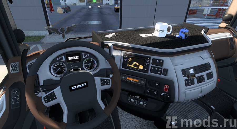 мод DAF XF Euro 6 Reworked для Euro Truck Simulator 2