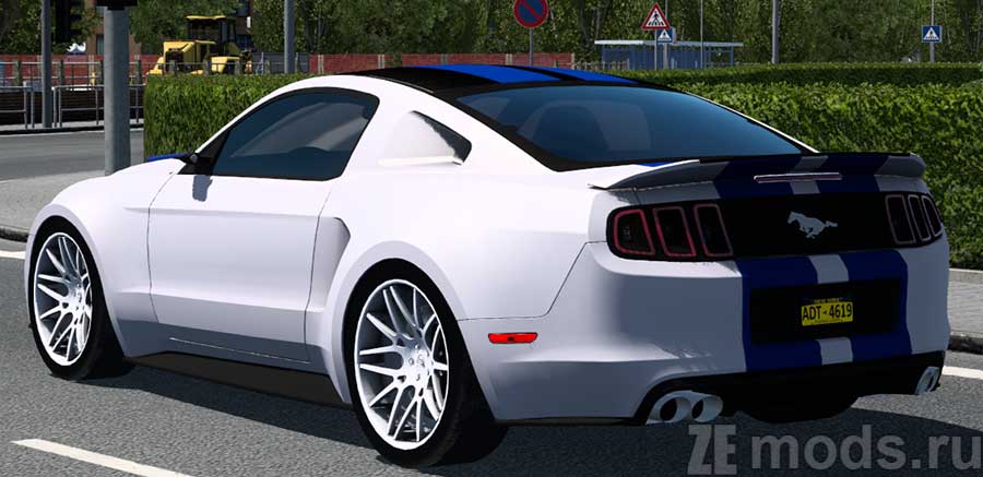 мод Ford Mustang NFS для Euro Truck Simulator 2