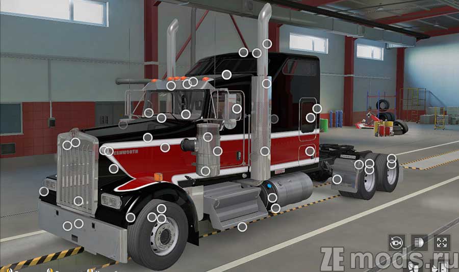 мод Kenworth W900 Limited Edition для Euro Truck Simulator 2