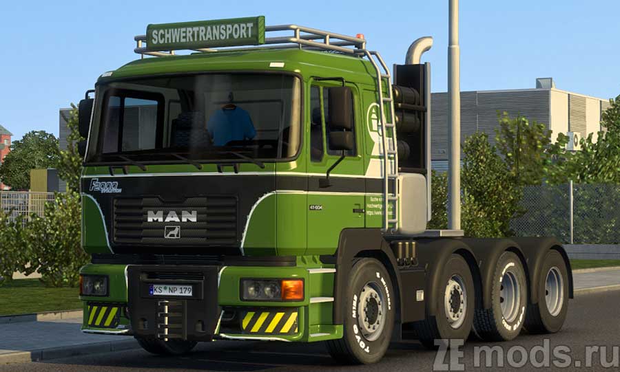 MAN F2000 Evo для Euro Truck Simulator 2 (1.48)
