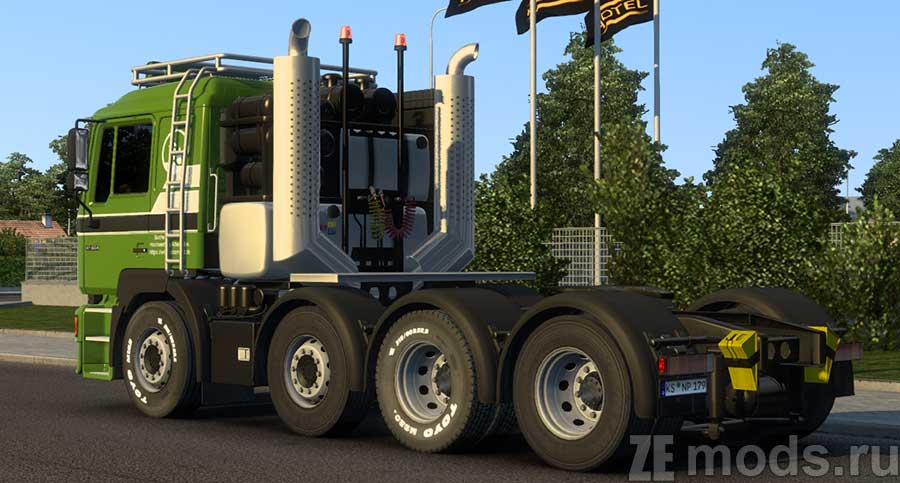 мод MAN F2000 Evo для Euro Truck Simulator 2