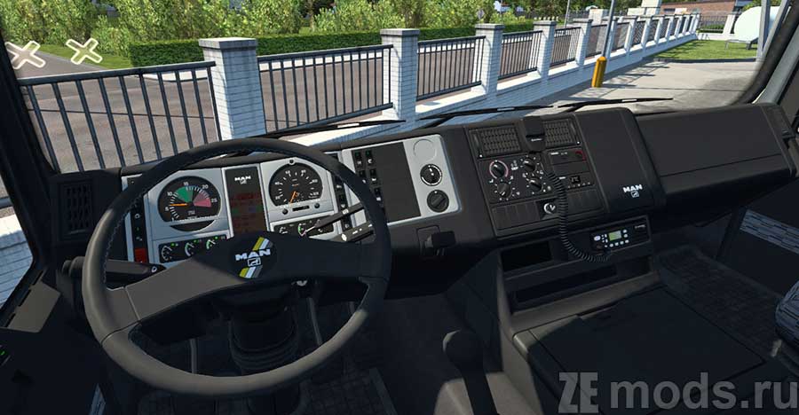 мод MAN F2000 Evo для Euro Truck Simulator 2