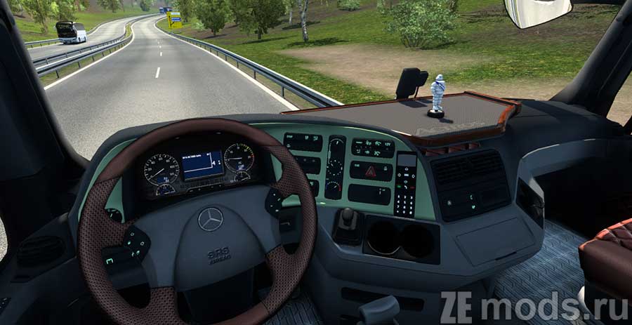 мод Mercedes-Benz Actros MP3 Reworked для Euro Truck Simulator 2