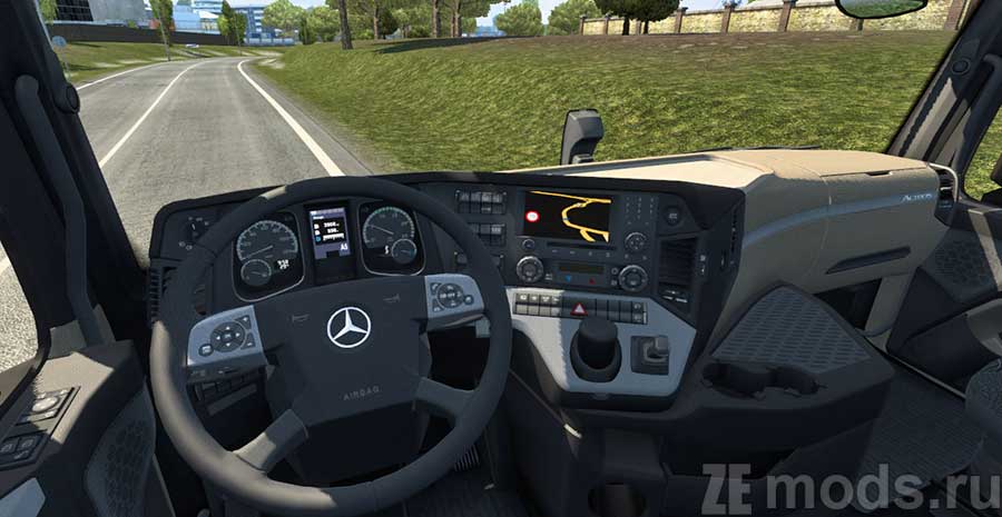 мод Mercedes-Benz Big Stars Actros/Arocs SLT для Euro Truck Simulator 2