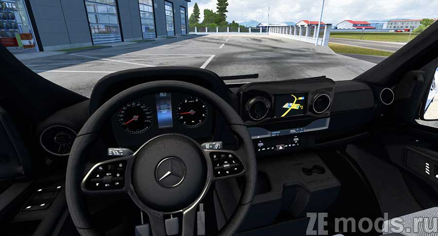 мод Mercedes-Benz Sprinter 2019 для Euro Truck Simulator 2