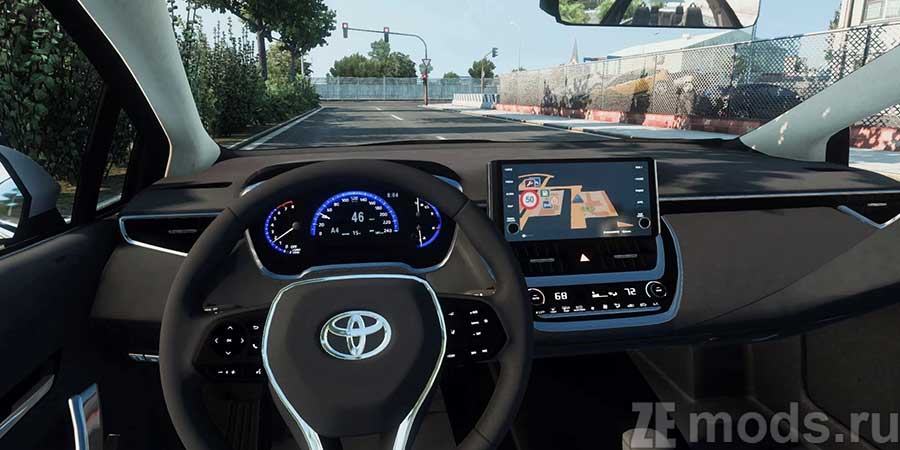 мод Toyota Corolla 2020 для Euro Truck Simulator 2