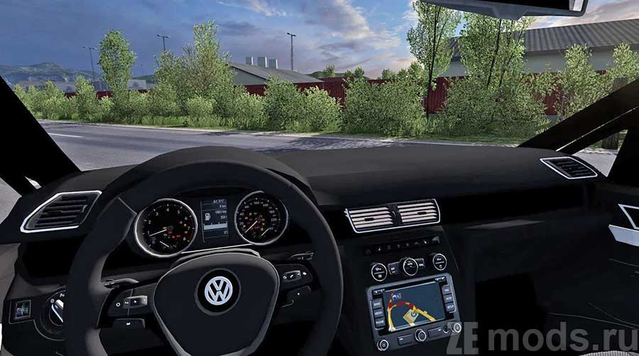 мод Volkswagen Caddy для Euro Truck Simulator 2