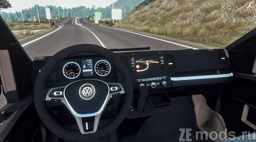 мод Volkswagen Crafter MK2 для Euro Truck Simulator 2