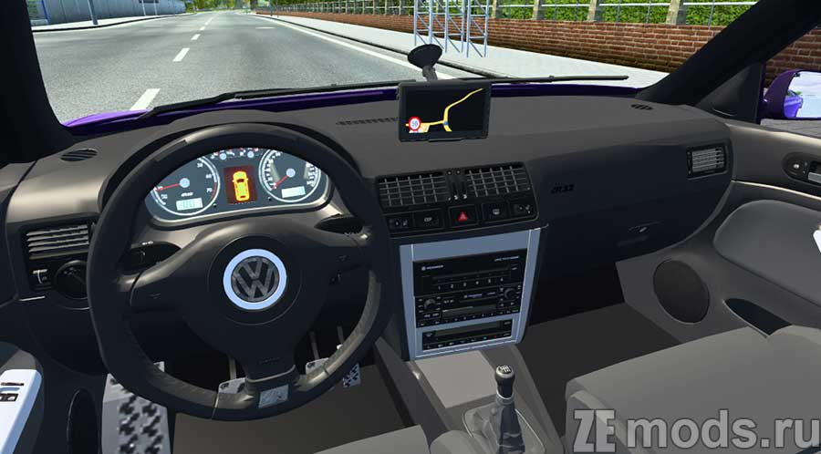 мод Volkswagen Golf R32 для Euro Truck Simulator 2
