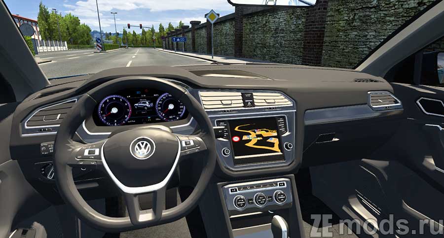 мод Volkswagen Tiguan 2016 для Euro Truck Simulator 2