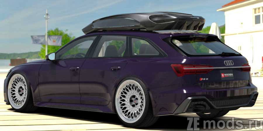 мод 2021 Audi RS6 Boden Autohaus для Assetto Corsa