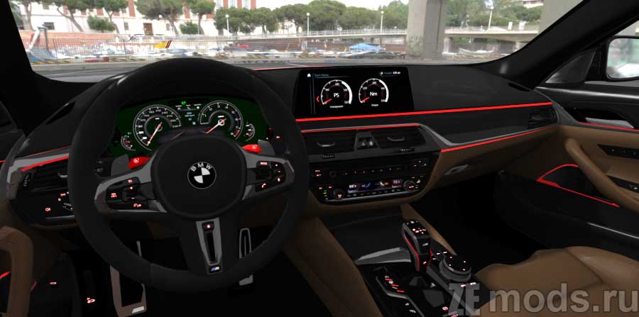 мод BMW F90 M5 ZED Edition для Assetto Corsa