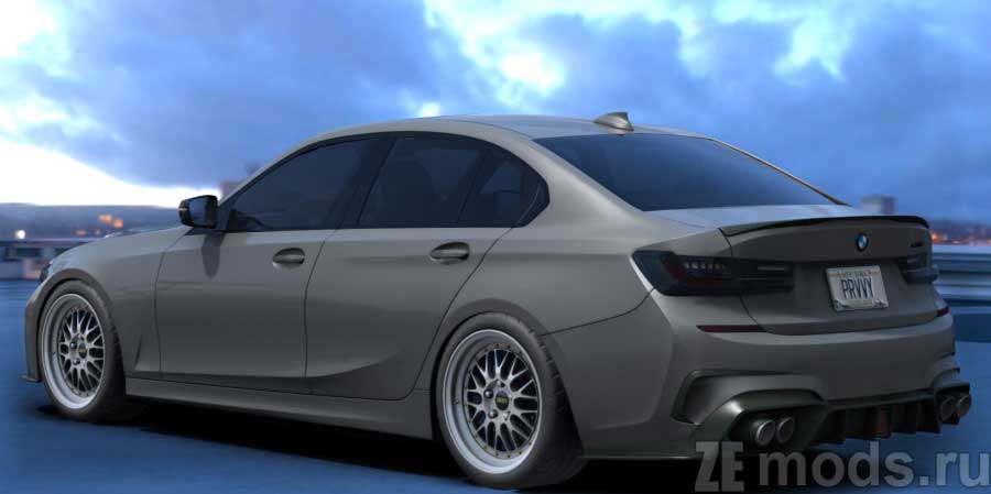 мод BMW M340i G20 @Freshhkiicks для Assetto Corsa