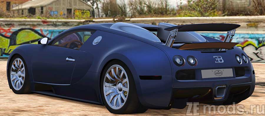 мод Bugatti Veyron 16.4 2009 для Assetto Corsa