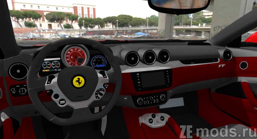 мод Ferrari FF WKMOD для Assetto Corsa