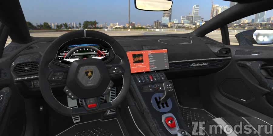 мод Lamborghini Huracan manual TIResArpi для Assetto Corsa