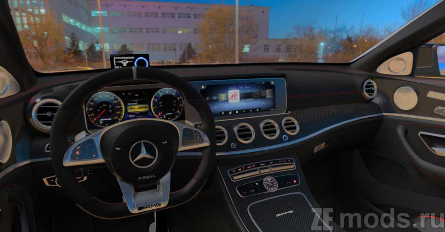 мод Mercedes-Benz E63 S AMG RWD Pushin P Tuned для Assetto Corsa