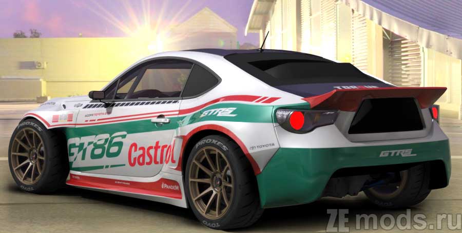 мод Toyota GT86 ACDFR 2022 для Assetto Corsa